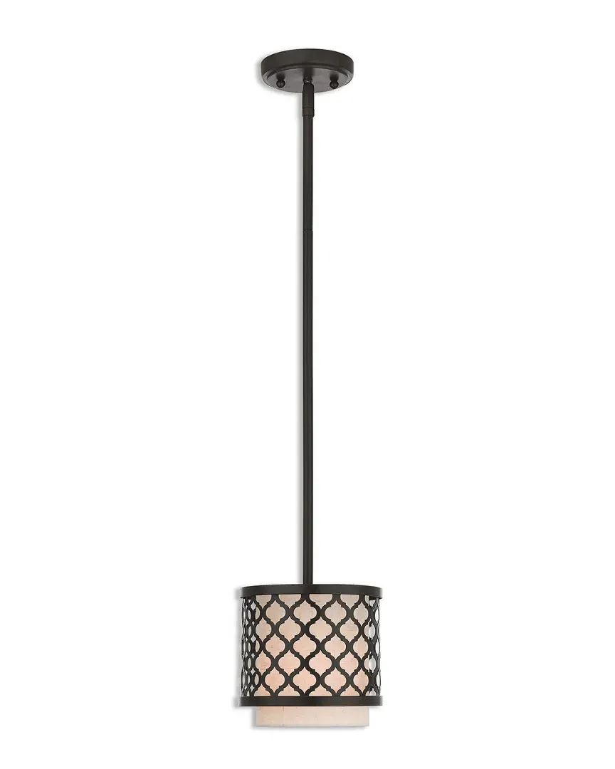 Arabesque Mini Pendant Light - English Bronze, Steel