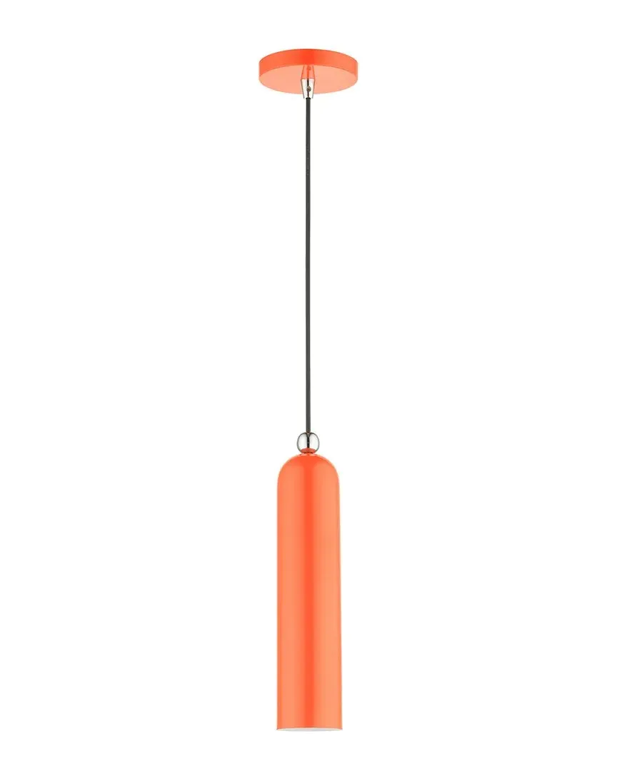 Ardmore Pendant Light - Orange, Steel