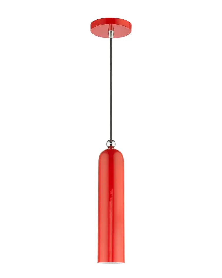 Ardmore Pendant Light - Red, Steel