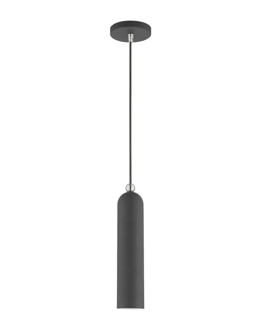Ardmore Pendant Light - Scandinavian Gray, Steel