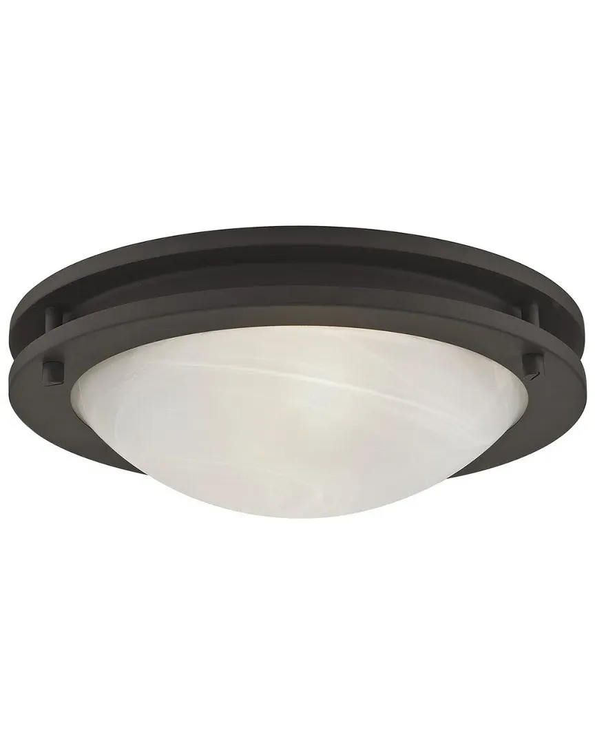 Ariel 2-Light Ceiling Mount - Bronze, Steel image