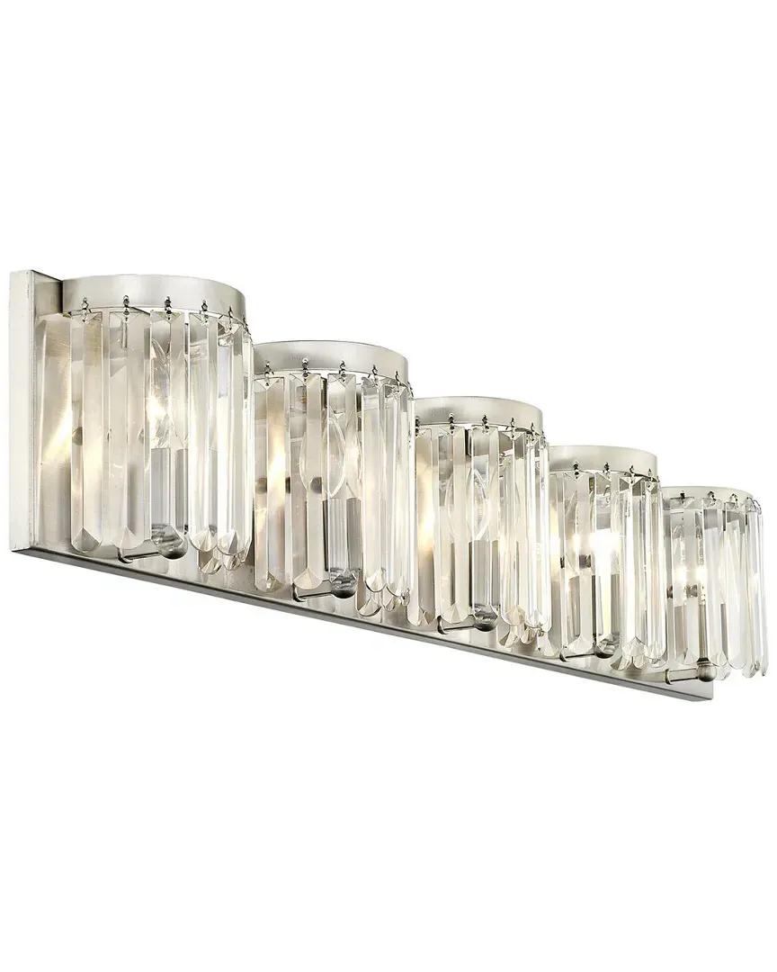 Ashton 5-Light Bath Light - Brushed Nickel, Steel image