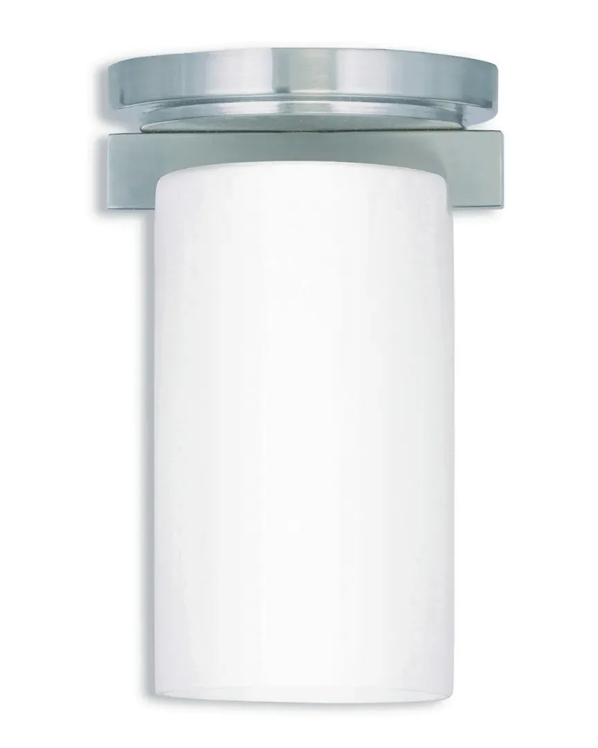 Astoria 1-Light Ceiling Mount - Brushed Nickel, Steel image