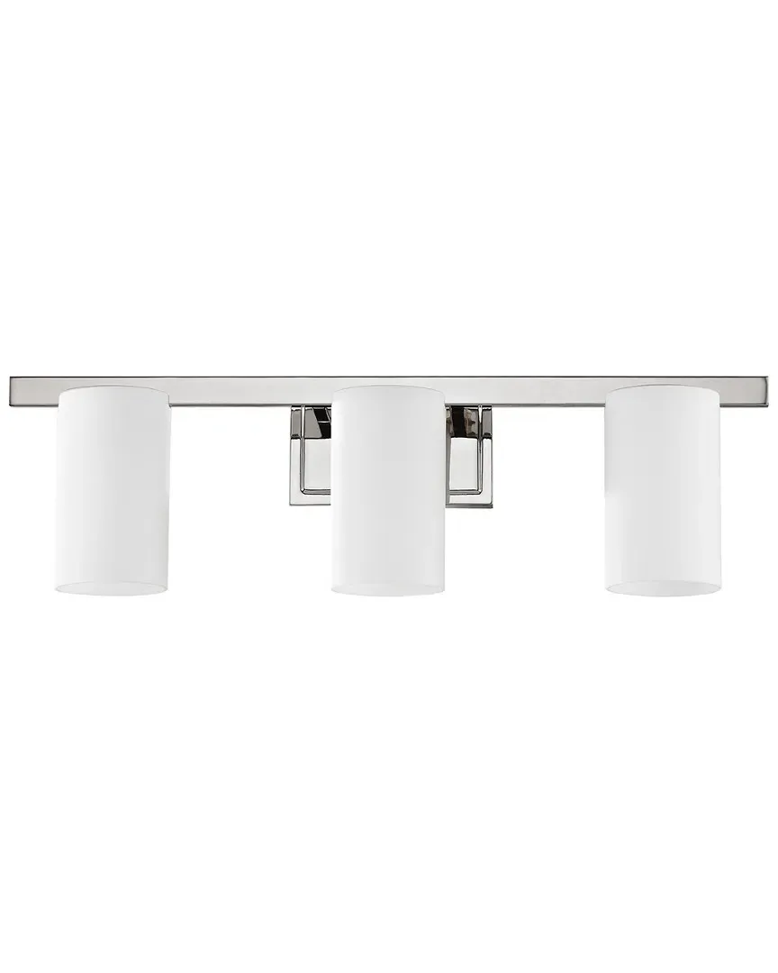 Astoria 3-Light Bath Light - Polished Chrome, Steel image