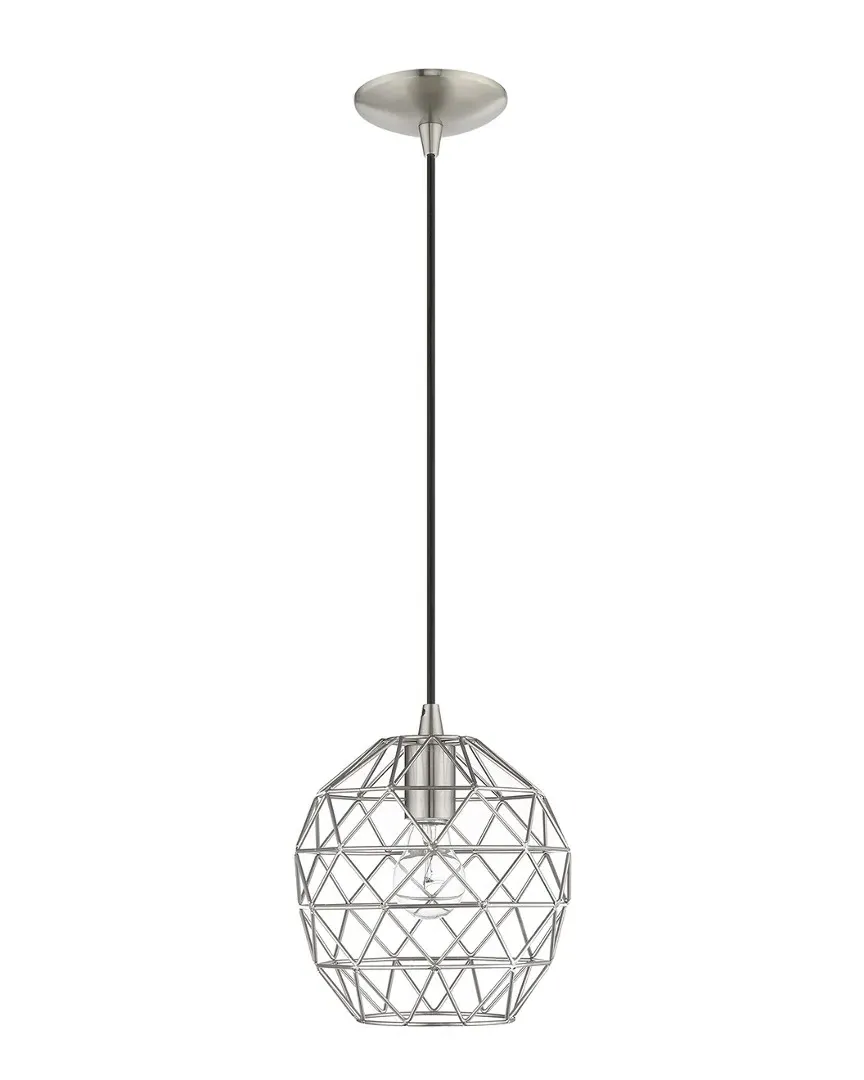 Astoria 3-Light Chandelier - Brushed Nickel, Steel