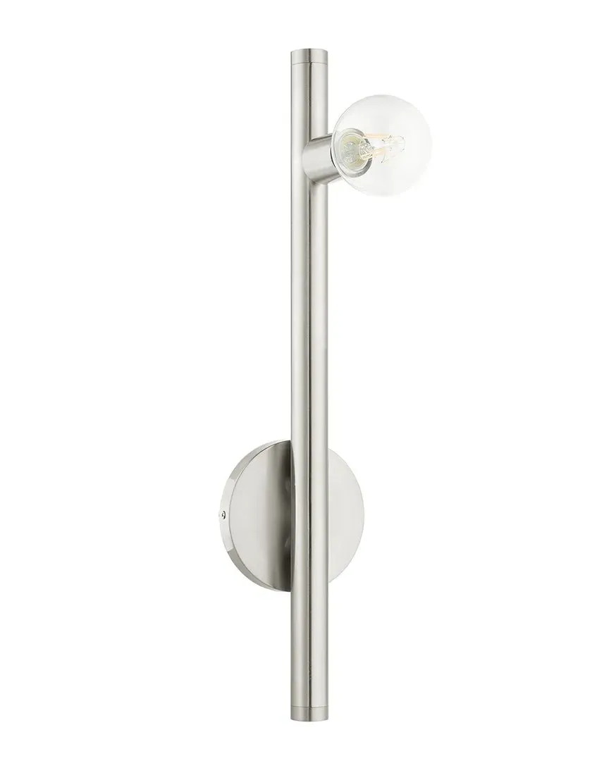 Bannister Wall Sconce - Brushed Nickel, Steel image