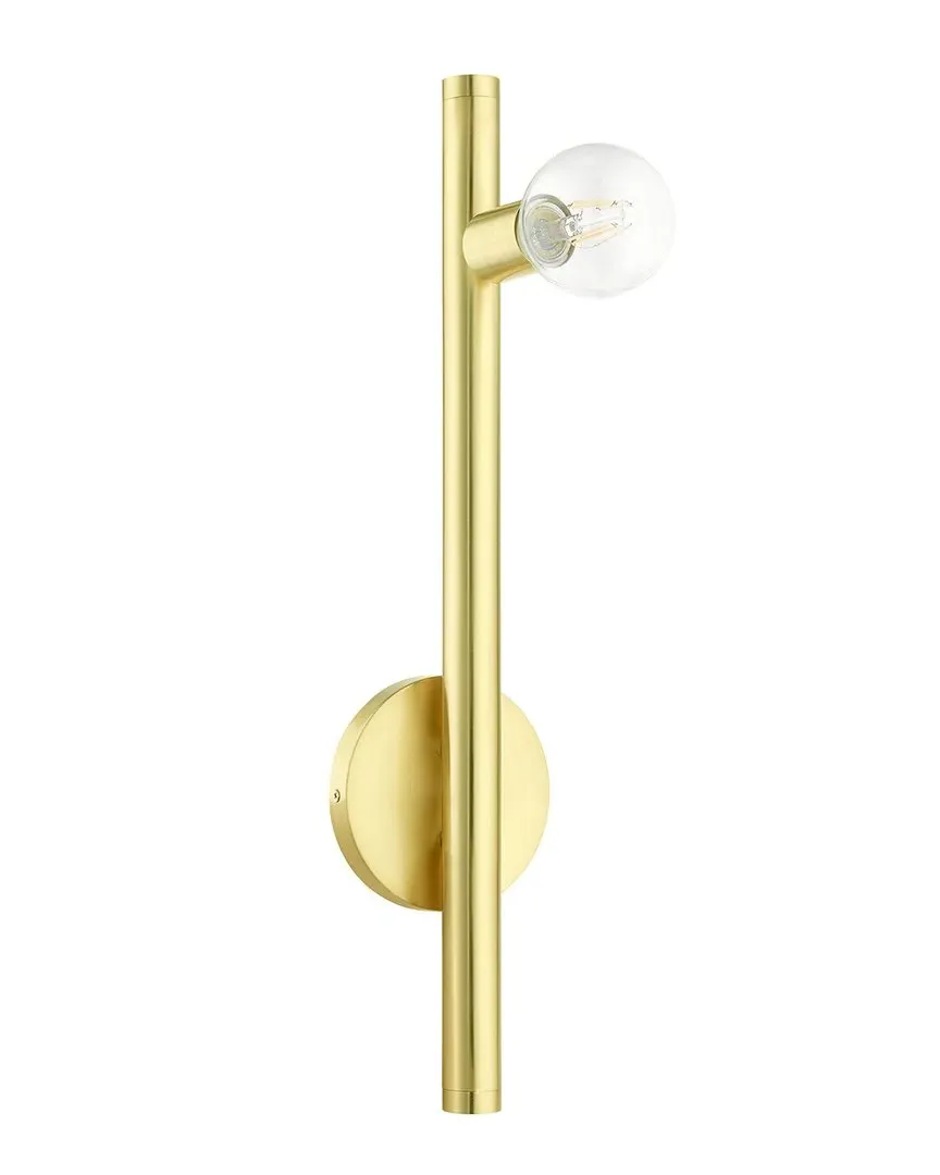 Bannister Wall Sconce - Satin Brass, Steel image