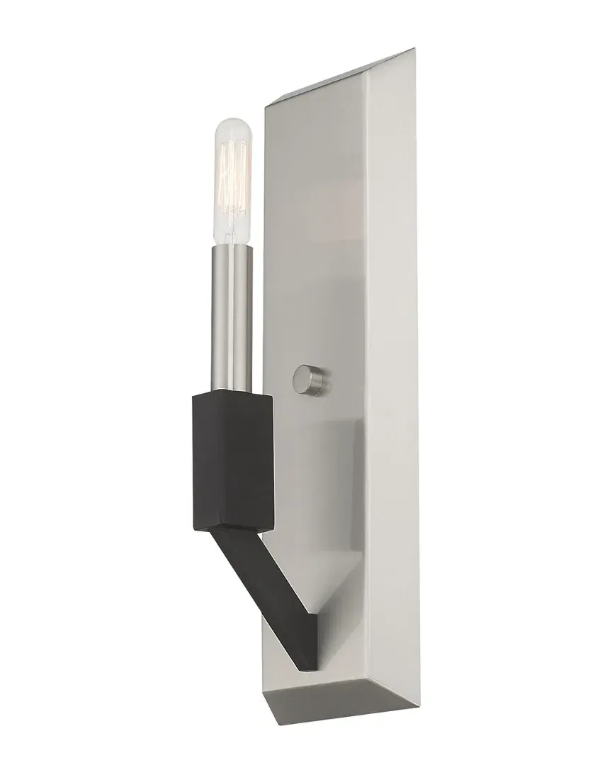 Beckett 1 Light ADA Wall Sconce - Brushed Nickel, Steel