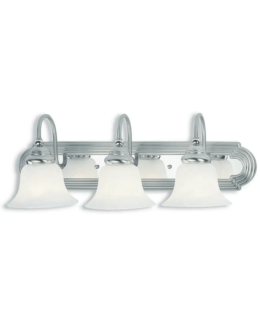 Belmont 3-Light Bath Light - Brushed Nickel, Steel image