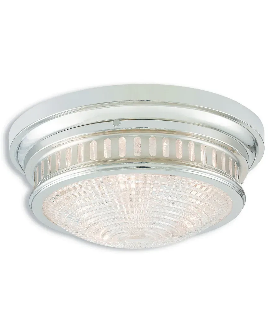 Berwick 3-Light Ceiling Mount - Polished Nickel
