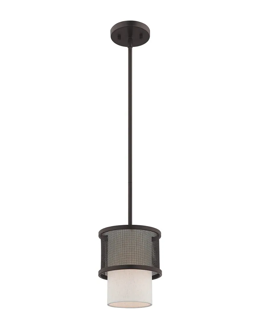 Braddock 1 Light Mini Pendant - Bronze, Steel