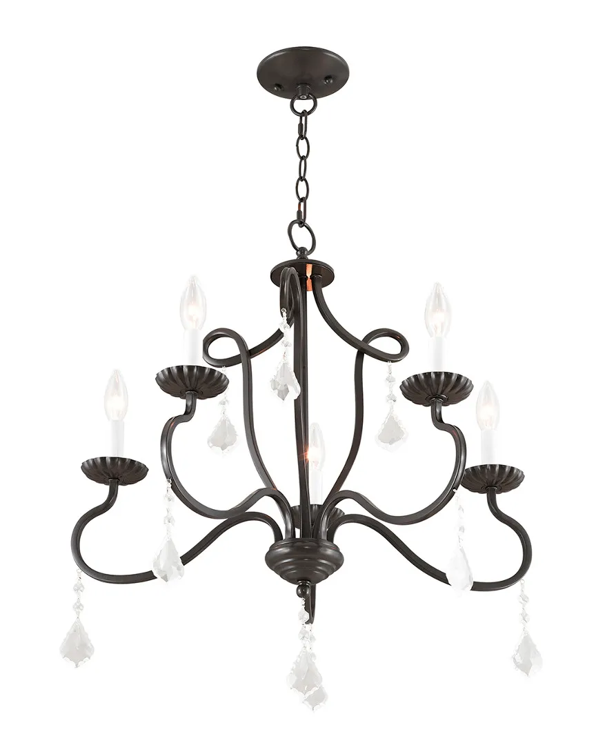 Callisto 5-Light Chandelier - English Bronze