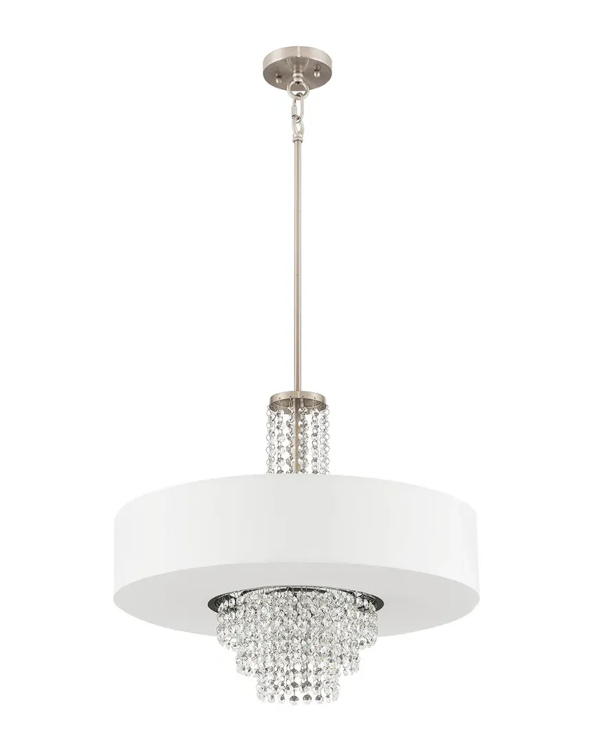 Carlisle 5-Light Chandelier - Brushed Nickel, Steel