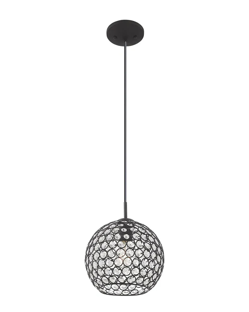 Cassandra Mini Pendant Light - Black, Steel