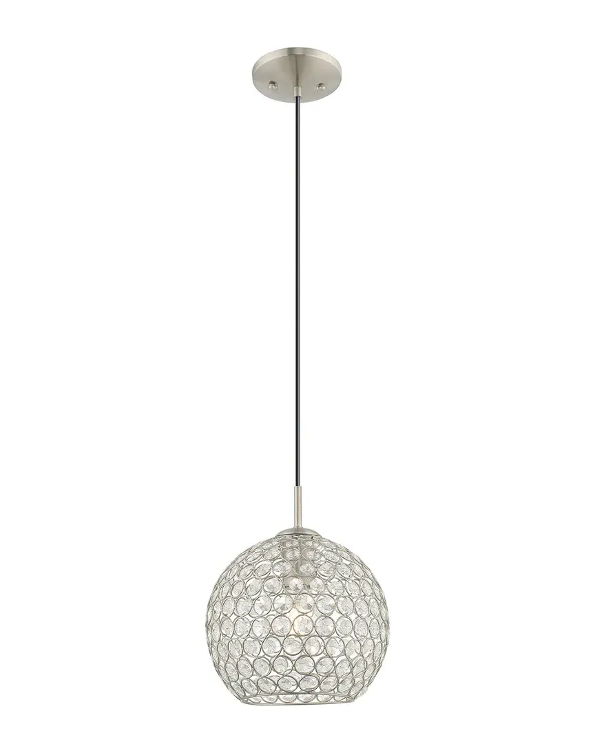 Cassandra Mini Pendant Light - Brushed Nickel, Steel