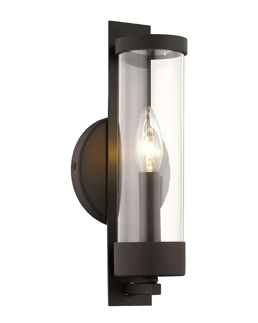 Castleton 1-Light Wall Sconce - Bronze, Steel image