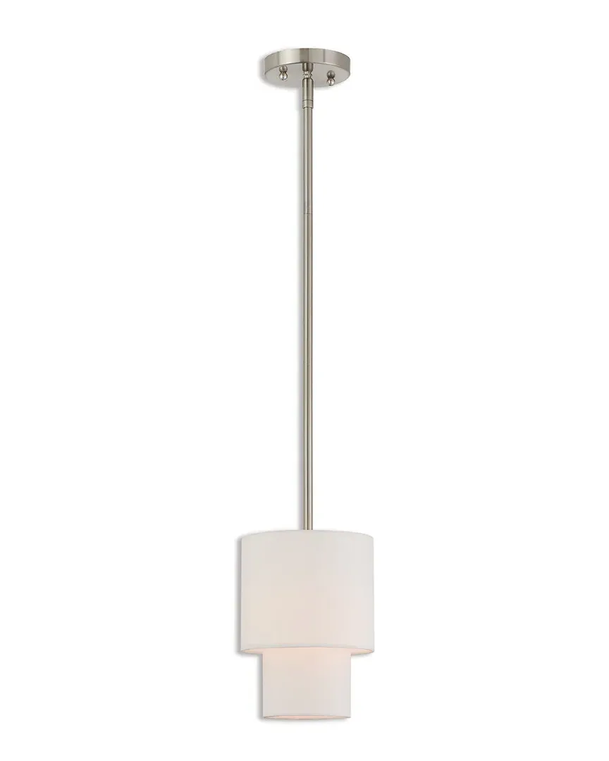 Claremont Mini Pendant Light - Brushed Nickel, Steel image