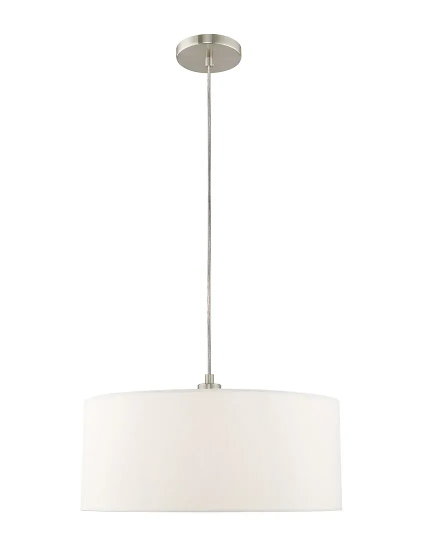 Clark Pendant Chandelier - Brushed Nickel, Steel