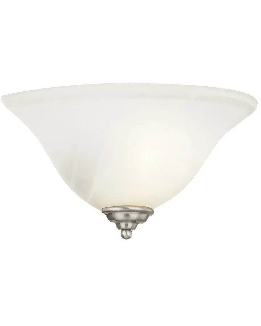 Coronado 1-Light Wall Sconce - Brushed Nickel, Steel image