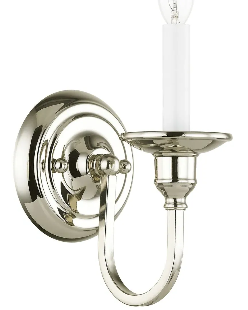 Cranford 1-Light Wall Sconce - Polished Nickel image