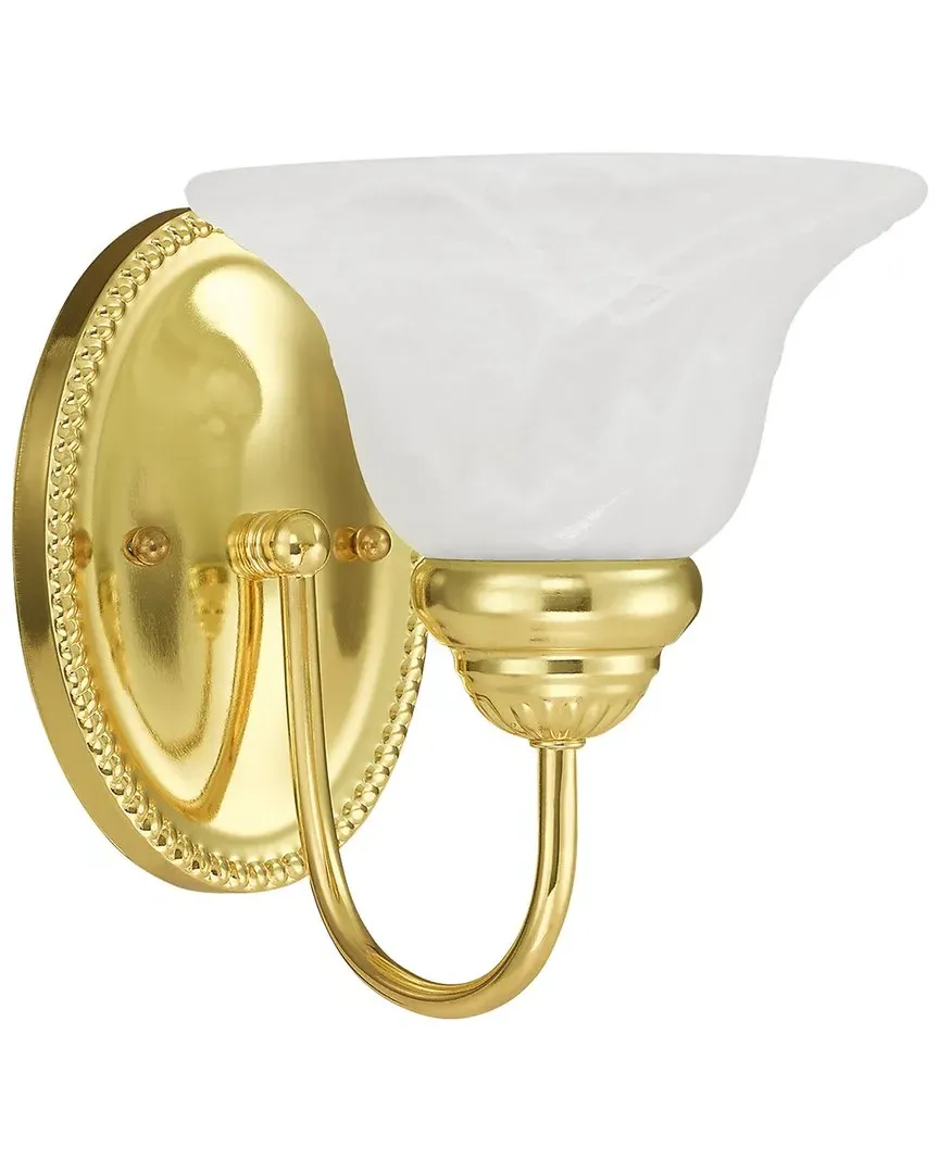 Edgemont 1-Light Bath Light - Polished Brass, Steel image