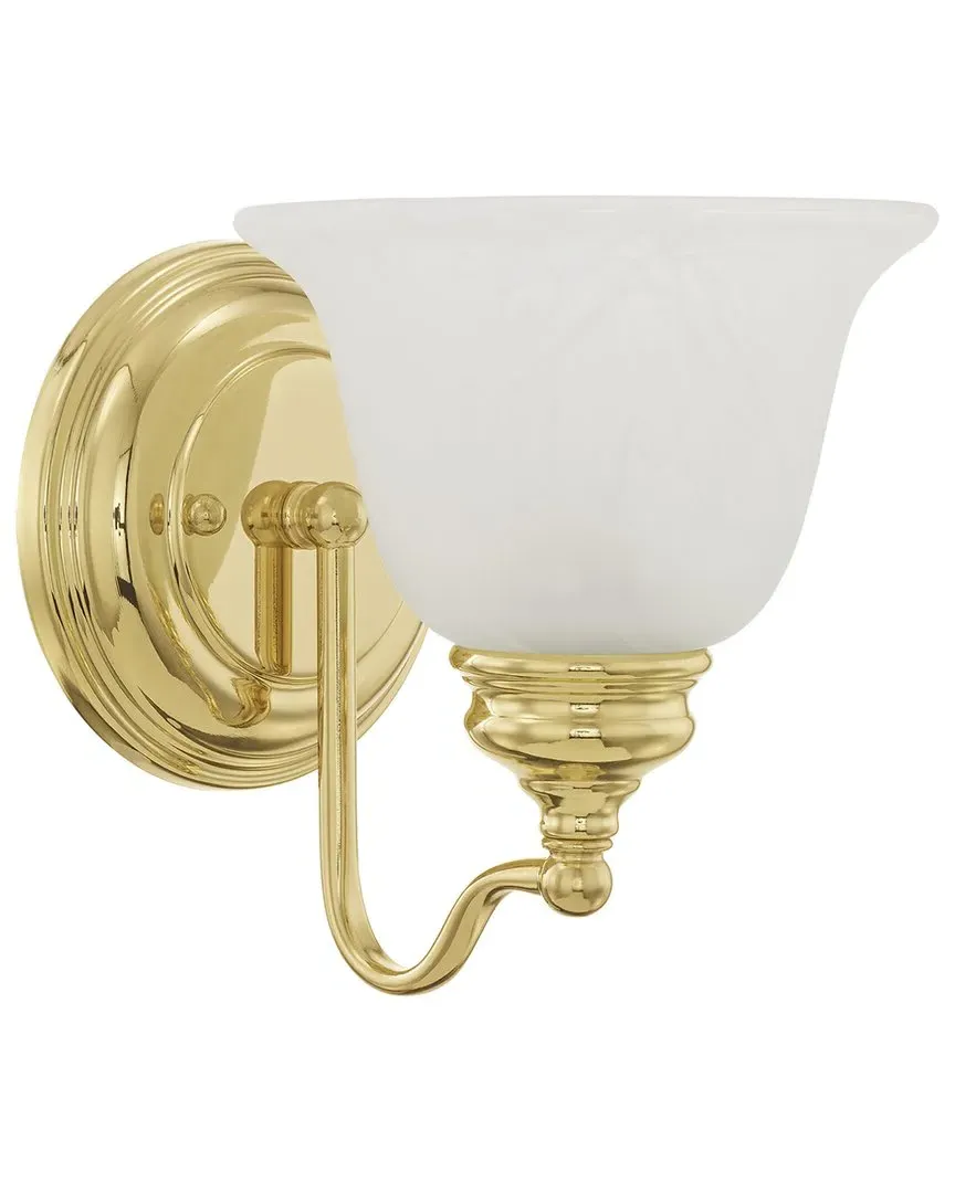 Essex 1-Light Bath Light - Polished Brass, Steel image