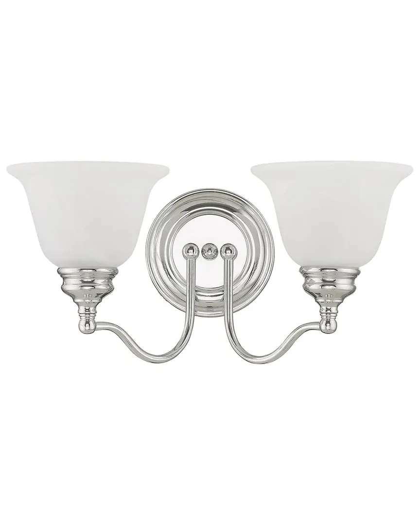 Essex 2-Light Bath Light - Polished Chrome, Steel image