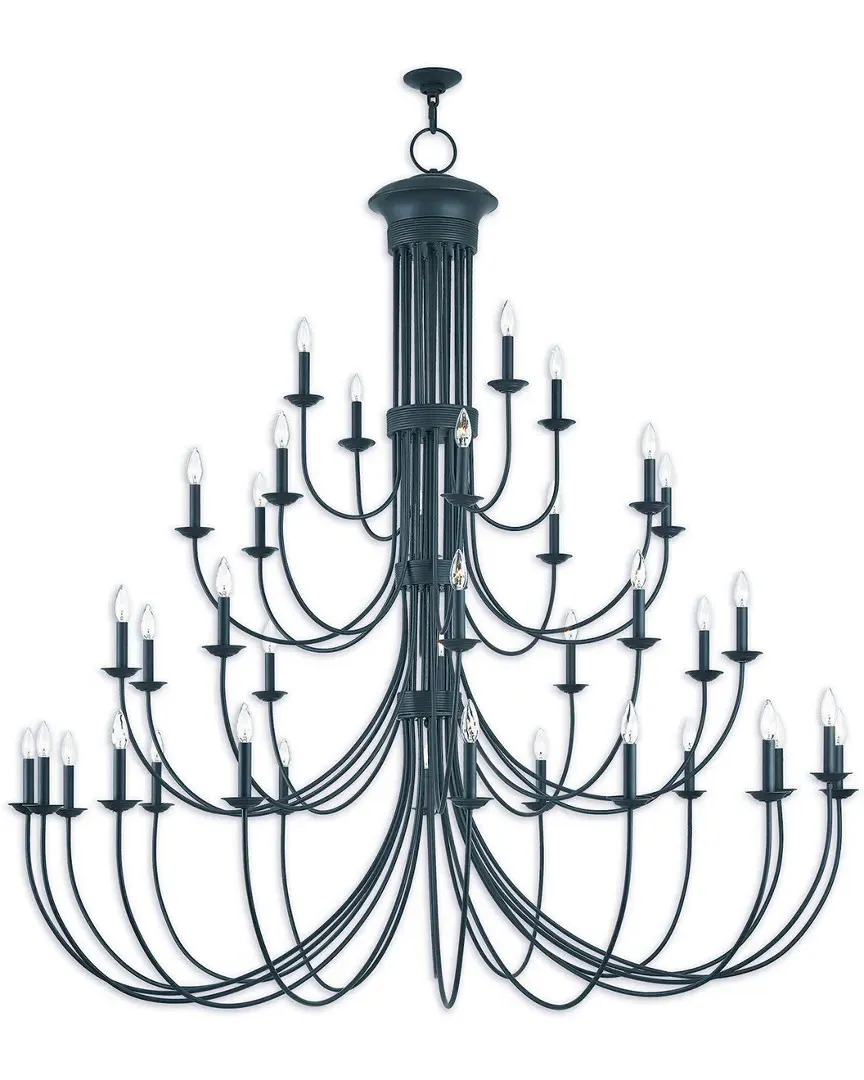 Estate 38 Light Grand Foyer Chandelier - Bronze
