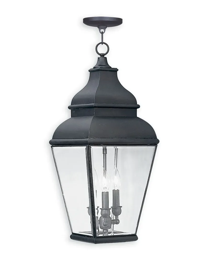 Exeter 3-Light Chain Lantern - Bronze