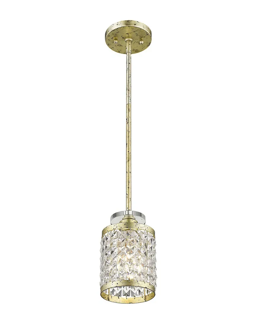 Grammercy 1-Light Mini Pendant - Winter Gold, Steel