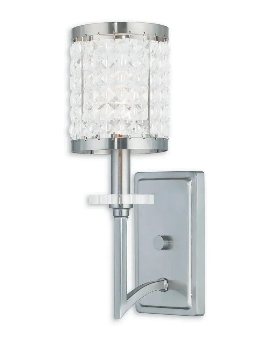 Grammercy 1-Light Wall Sconce - Brushed Nickel, Steel