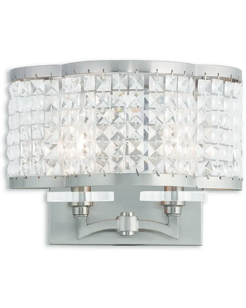 Grammercy 2-Light Wall Sconce - Brushed Nickel, Steel image