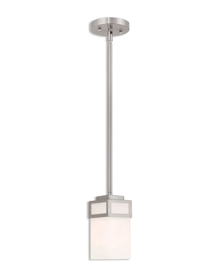 Harding Mini Pendant Light - Brushed Nickel, Steel