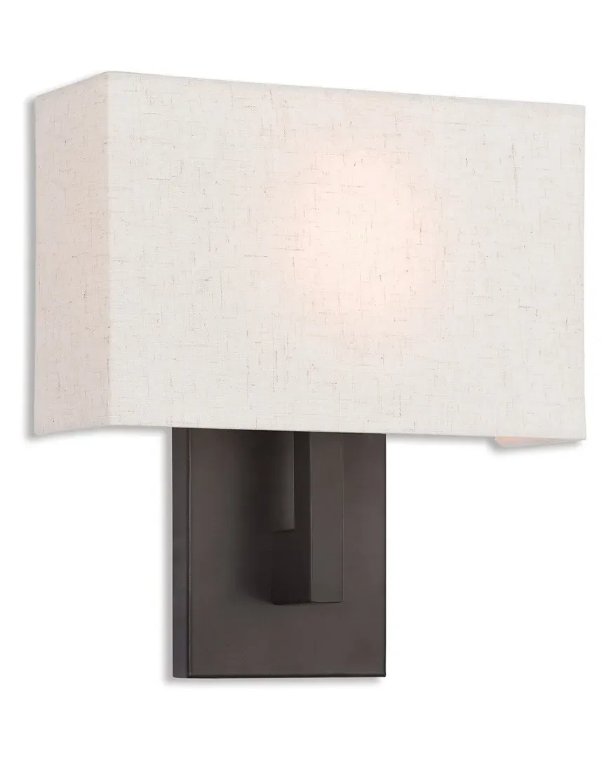 Hayworth 1-Light ADA Wall Sconce - Bronze, Steel