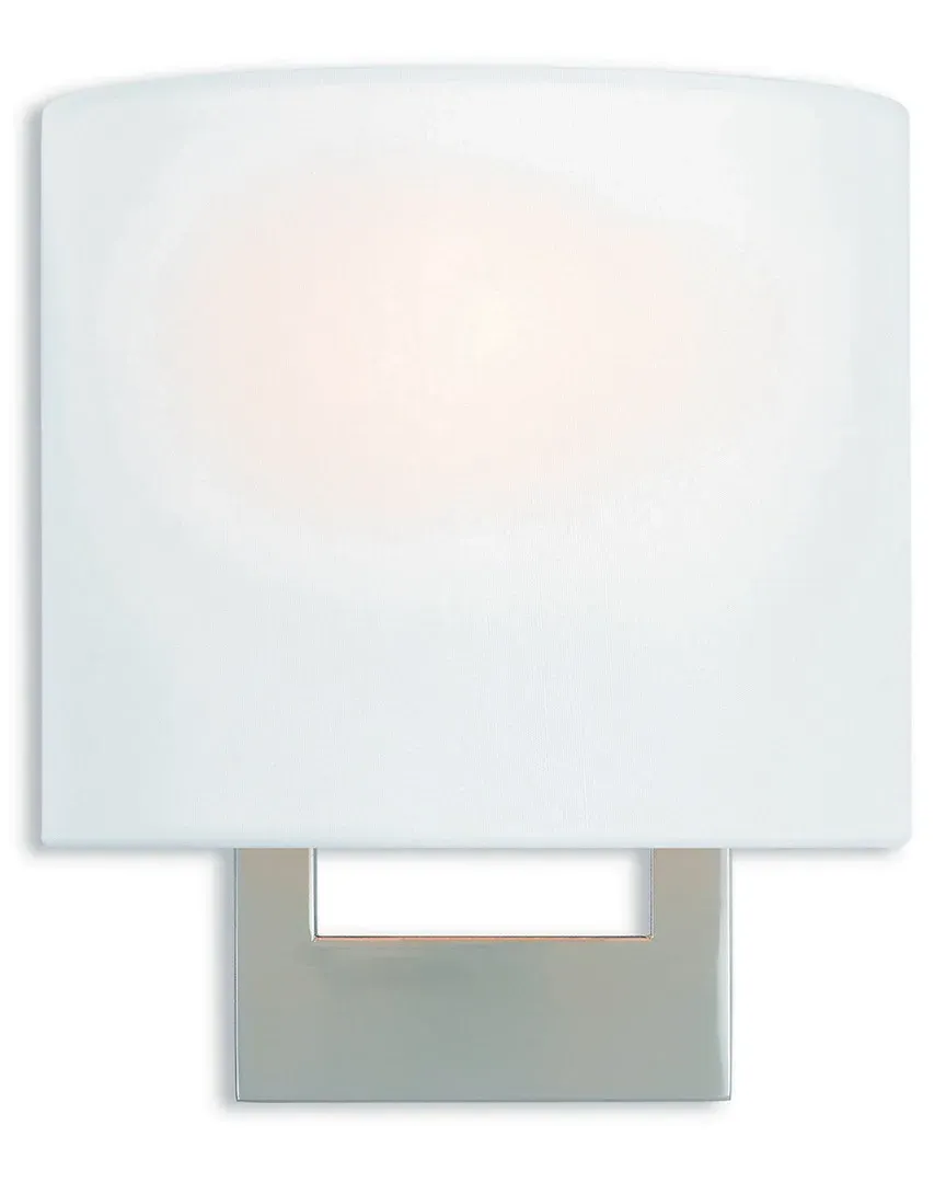 Hayworth 1-Light ADA Wall Sconce - Brushed Nickel, Steel