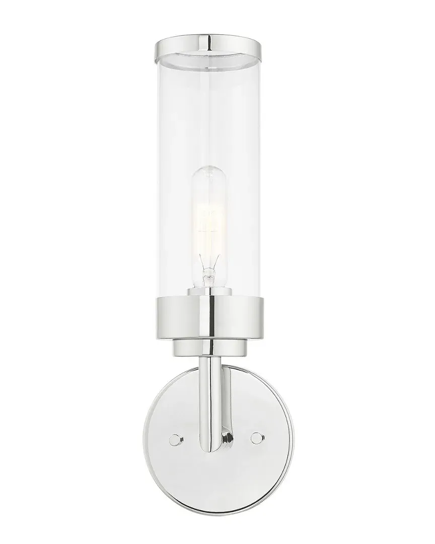 Hillcrest 1 Light ADA Wall Sconce - Polished Chrome, Steel