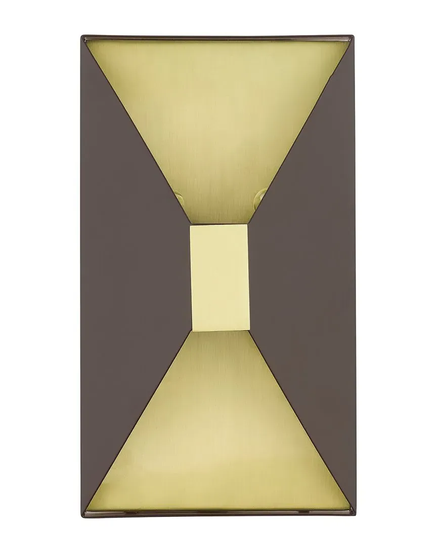 Lexford 2 Light Wall Sconce - Bronze, Steel image