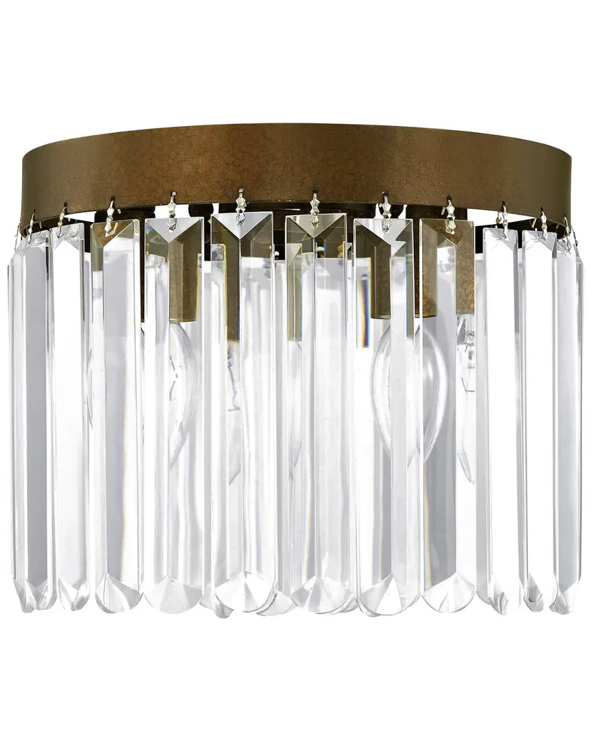 Livex Ashton 3-Light Ceiling Mount - Palatial Bronze, Steel