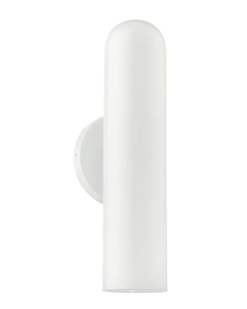 Livex Lighting Ardmore Wall Sconce - White, Steel image