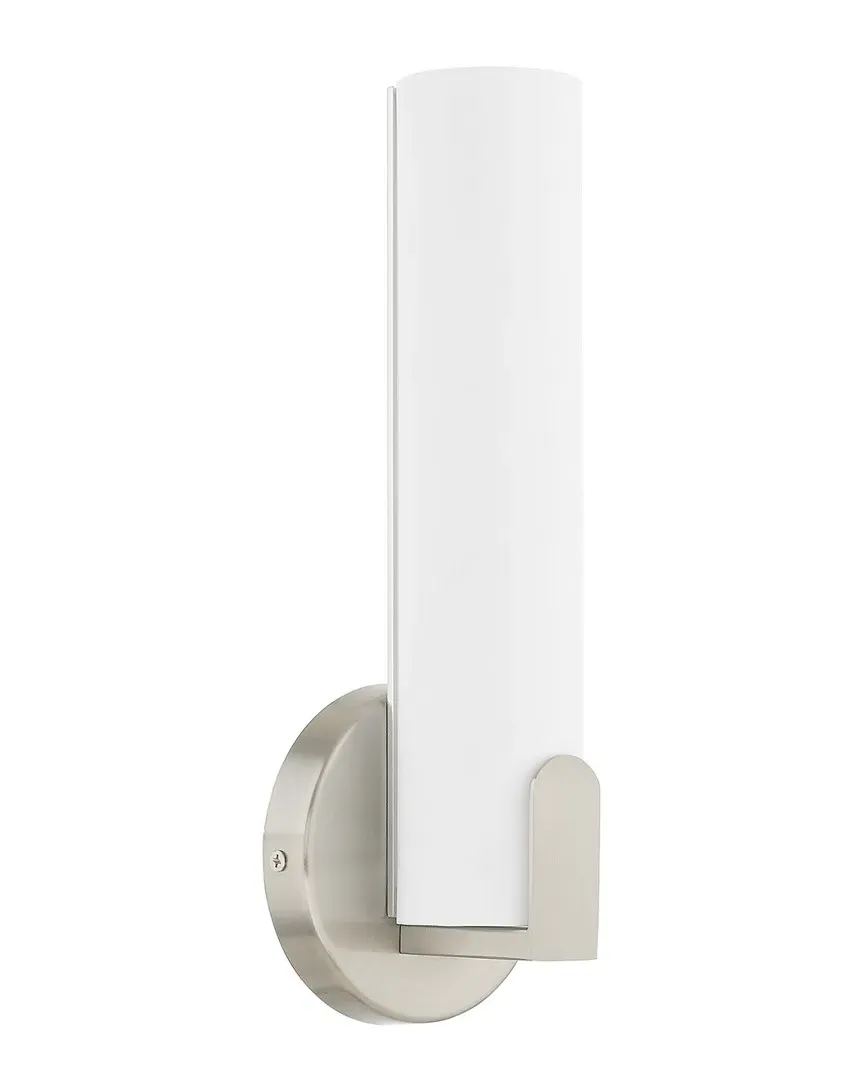 Lund 10W LED Wall Sconce - Brushed Nickel, Steel image