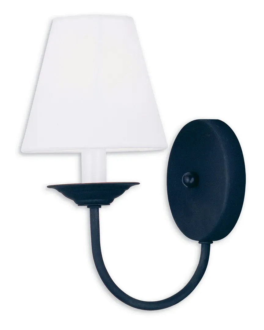 Mendham 1-Light Wall Sconce - Black image