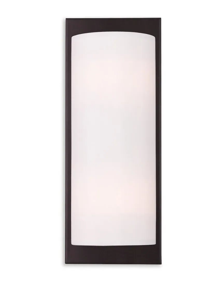 Meridian 2-Light Wall Sconce - Bronze, Steel