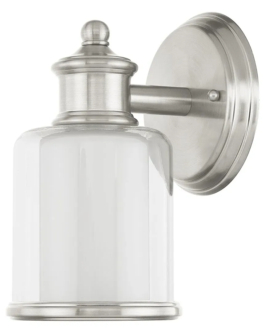 Middlebush 1 Light Wall Sconce - Brushed Nickel, Steel image