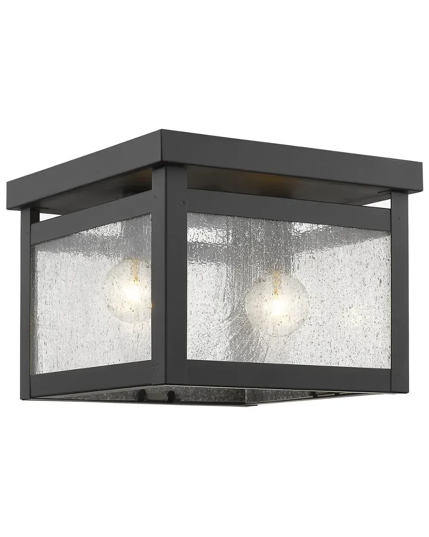 Milford 2-Light Ceiling Mount - Bronze, Steel image