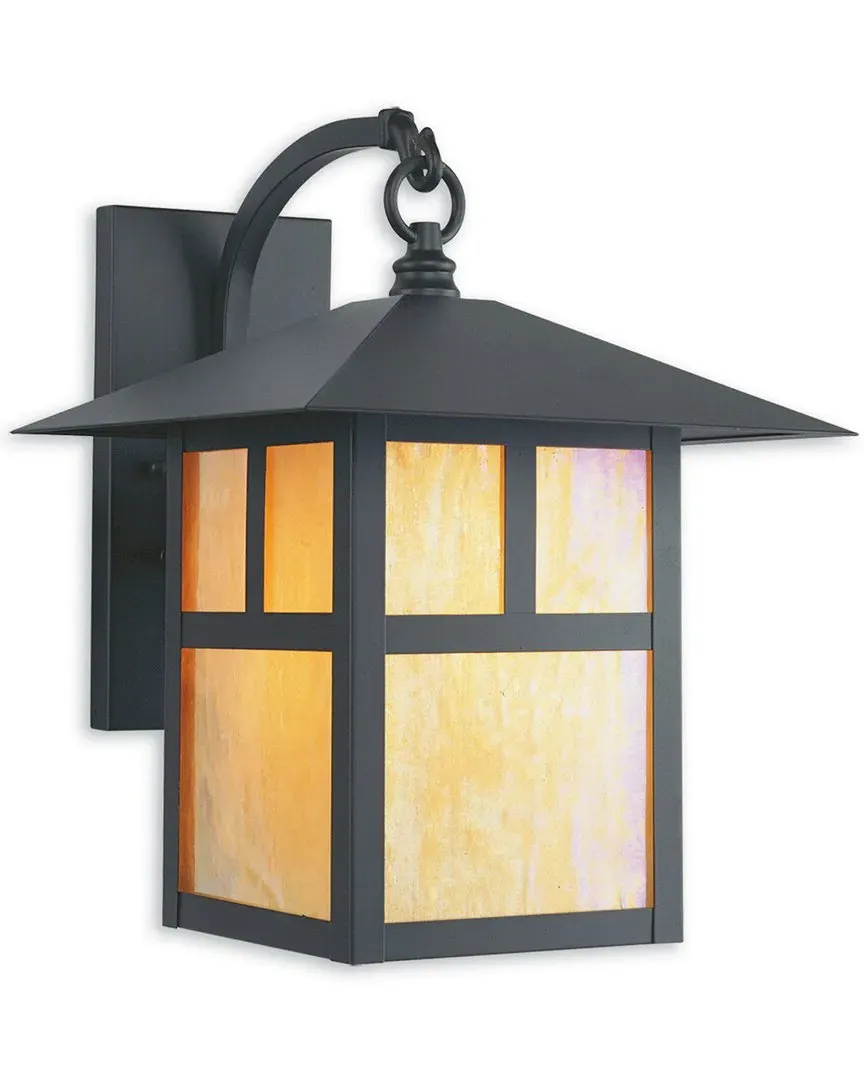 Montclair Mission 1-Light Outdoor Wall Lantern - Bronze image