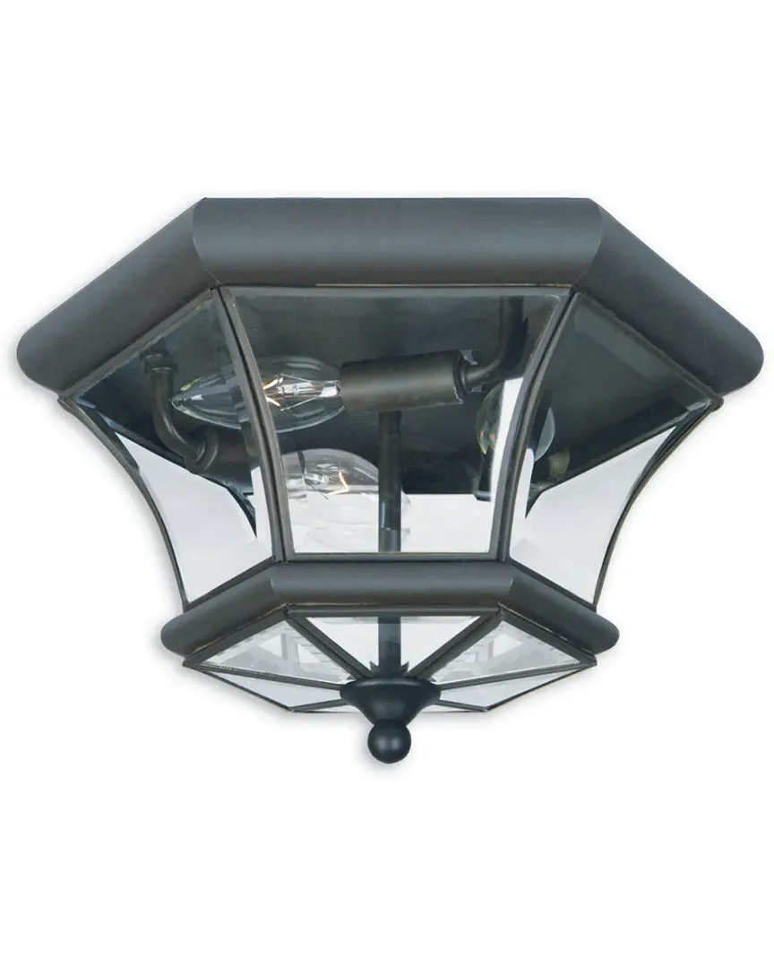 Monterey 3-Light Ceiling Mount - Bronze