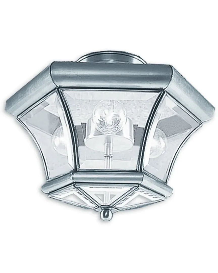 Monterey 3-Light Ceiling Mount - Brushed Nickel image