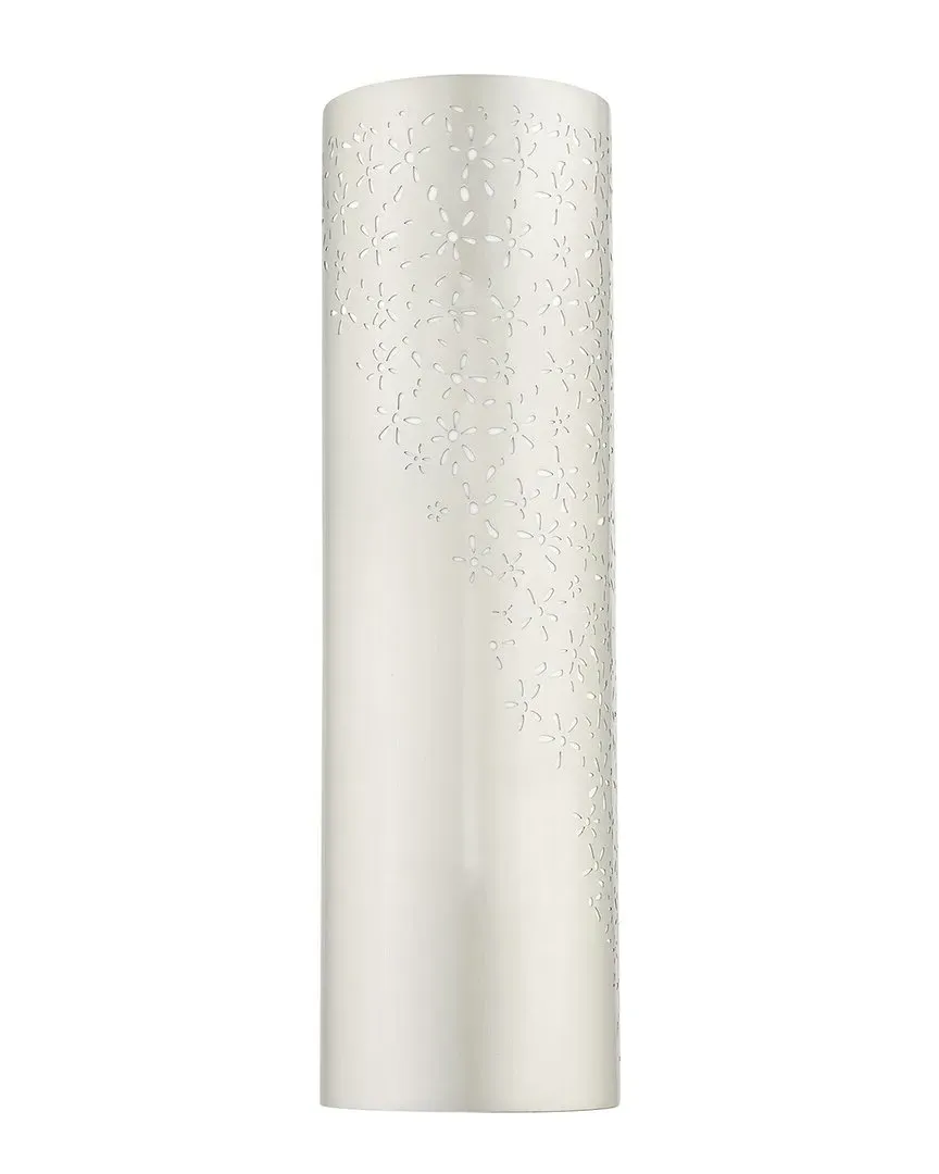 Noria Large 2 Light Sconce - Brushed Nickel, Steel