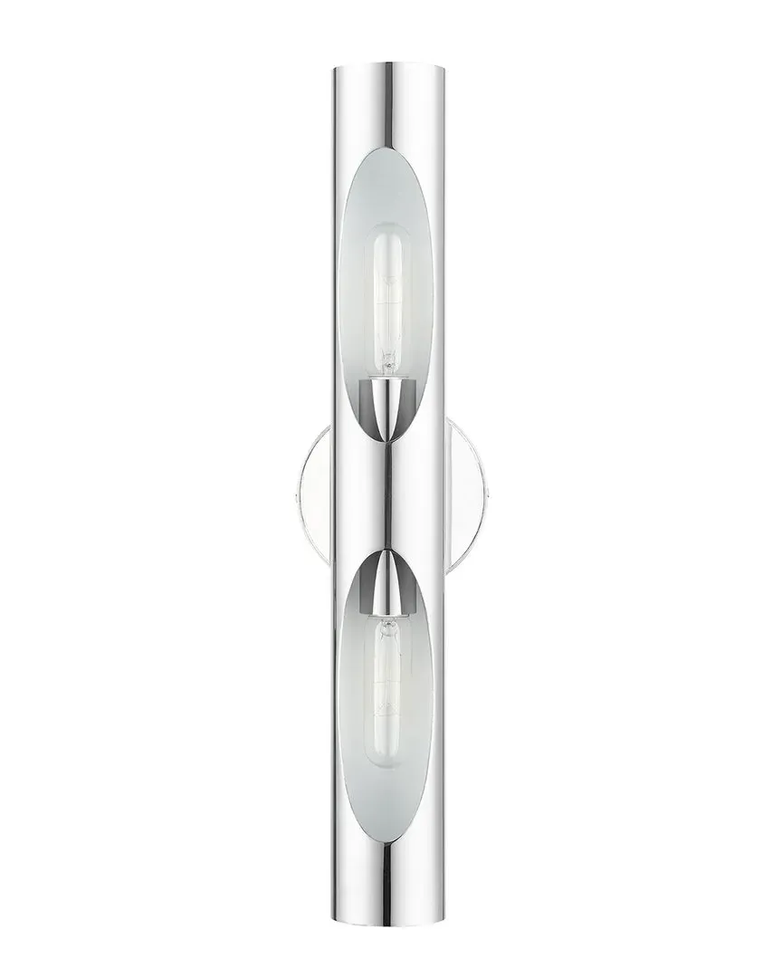 Novato 2 Light Wall Sconce - Chrome
