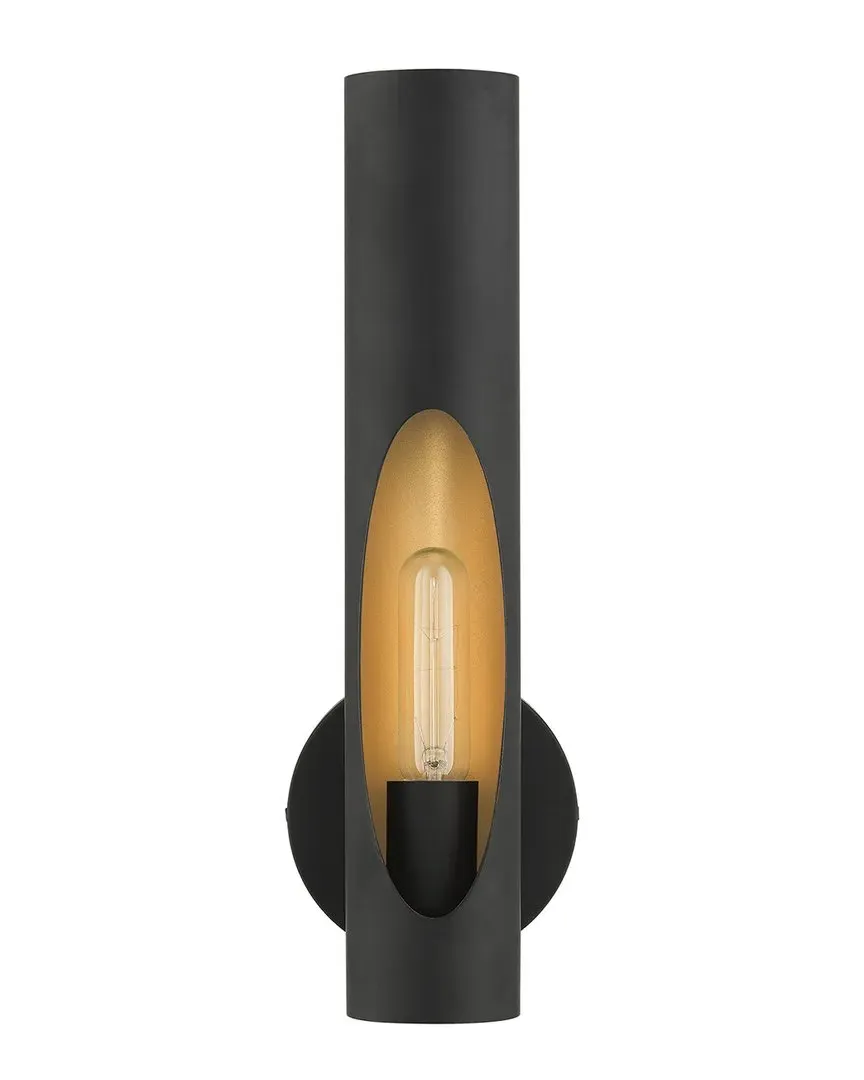 Novato Wall Sconce - Black, Steel image